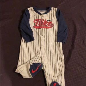 Nike One-piece footed Romper
